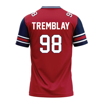 Liberty - NCAA Football : Austin Tremblay - Red Football Jersey-1