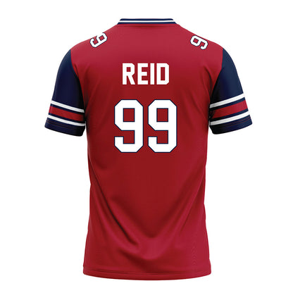 Liberty - NCAA Football : Xavier Reid - Red Football Jersey-1