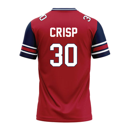 Liberty - NCAA Football : Ethan Crisp - Red Football Jersey-1