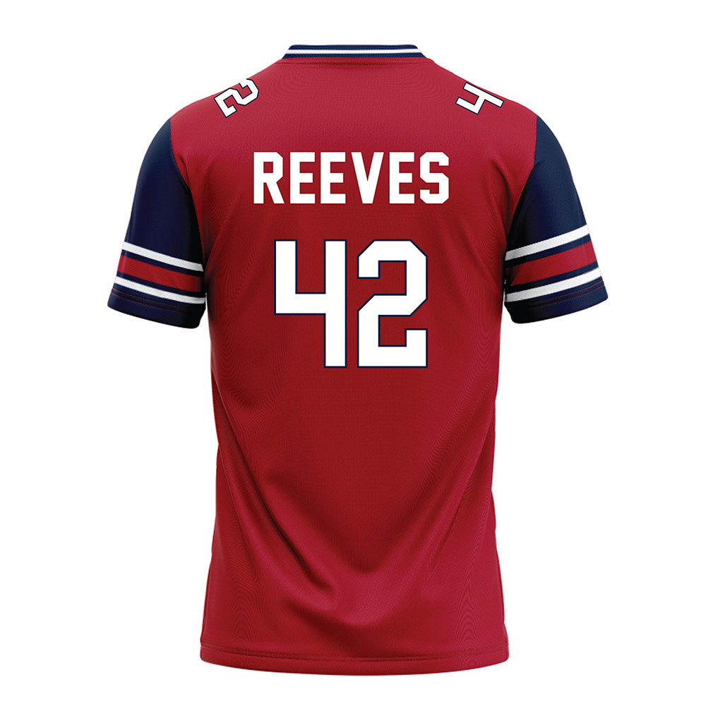 Liberty - NCAA Football : Chase Reeves - Red Football Jersey-1