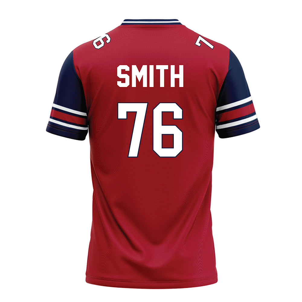 Liberty - NCAA Football : Gabe Smith - Red Football Jersey-1