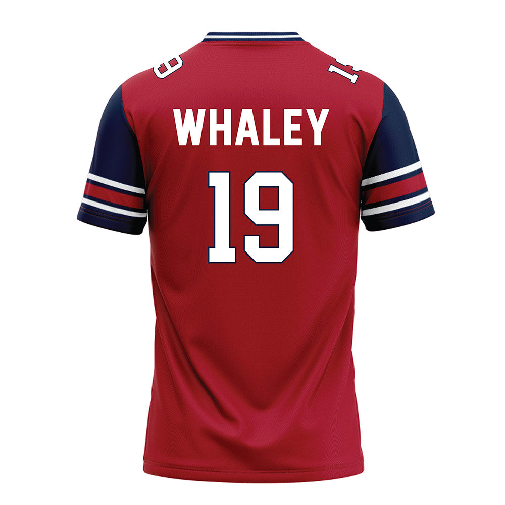 Liberty - NCAA Football : Jayden Whaley - Red Football Jersey-1