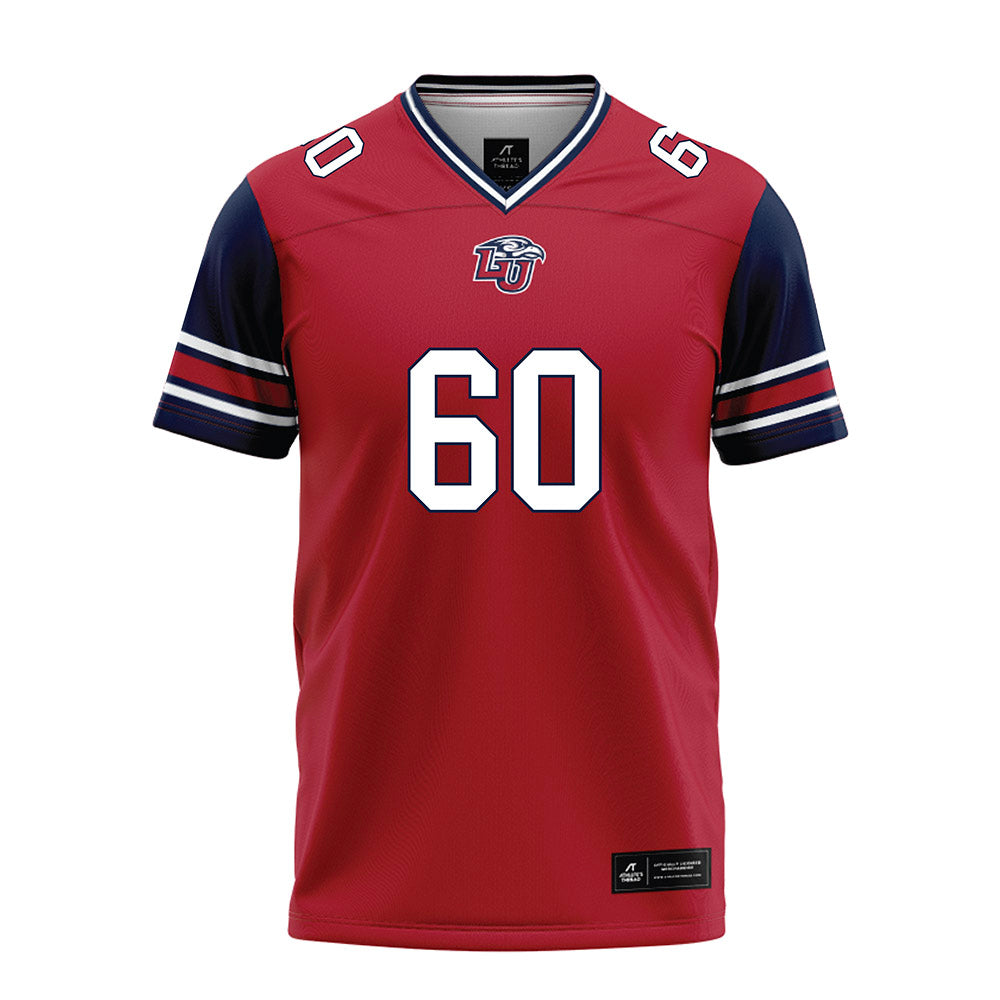 Liberty - NCAA Football : Joep Engbers - Red Football Jersey-0