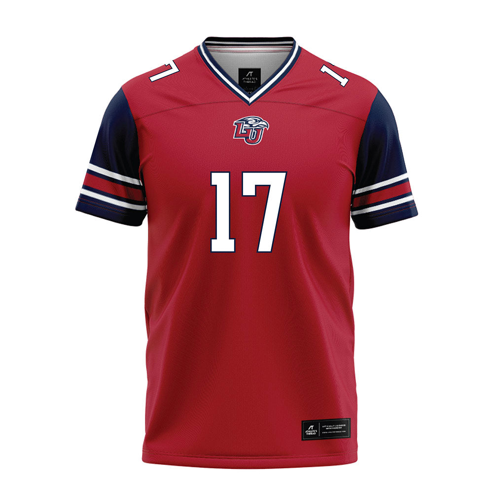 Liberty - NCAA Football : Jayden Davis - Red Football Jersey-0