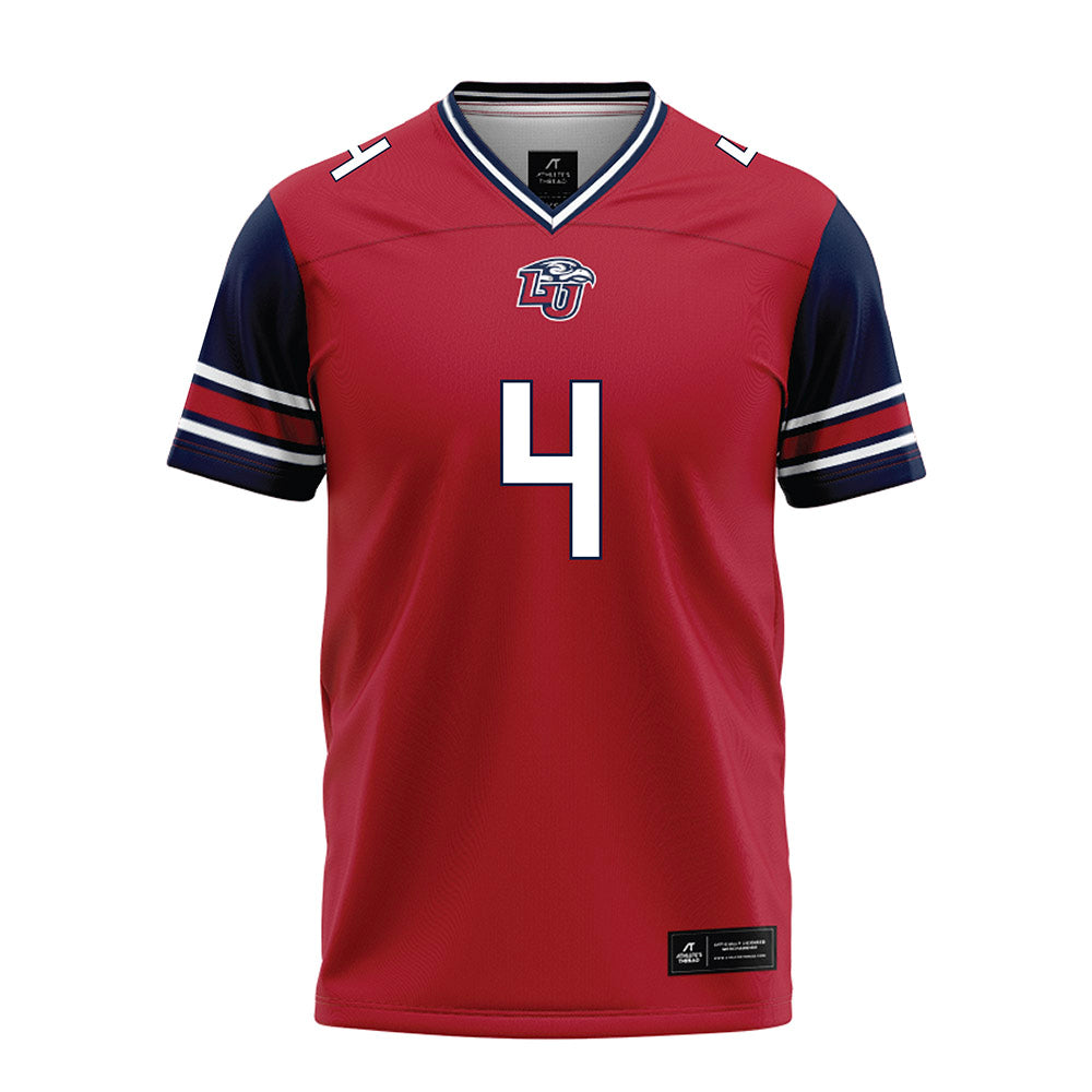 Liberty - NCAA Football : Kam Davis - Red Football Jersey-0