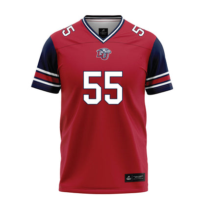 Liberty - NCAA Football : Henry Hicks - Red Football Jersey-0