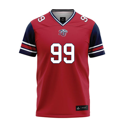 Liberty - NCAA Football : Xavier Reid - Red Football Jersey-0