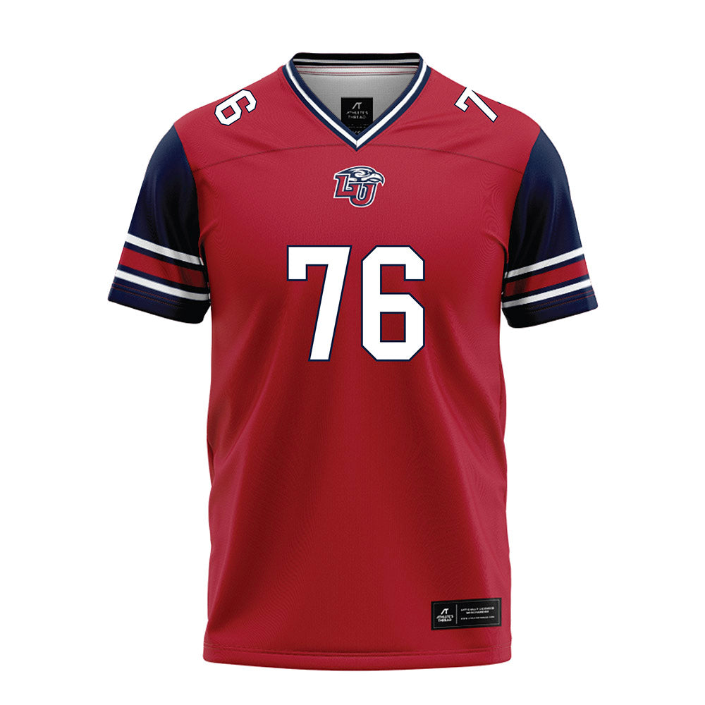 Liberty - NCAA Football : Gabe Smith - Red Football Jersey-0