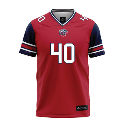 Liberty - NCAA Football : Christopher Law - Red Football Jersey-0
