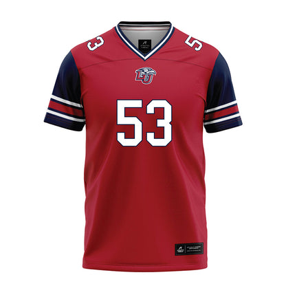 Liberty - NCAA Football : Alex Birchmeier - Red Football Jersey-0