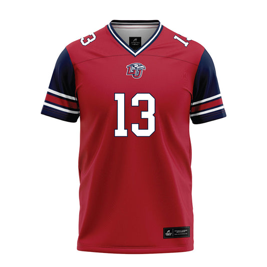 Liberty - NCAA Football : Nasir Newkirk - Red Football Jersey-0