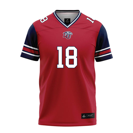 Liberty - NCAA Football : Aaron Hester - Red Football Jersey-0