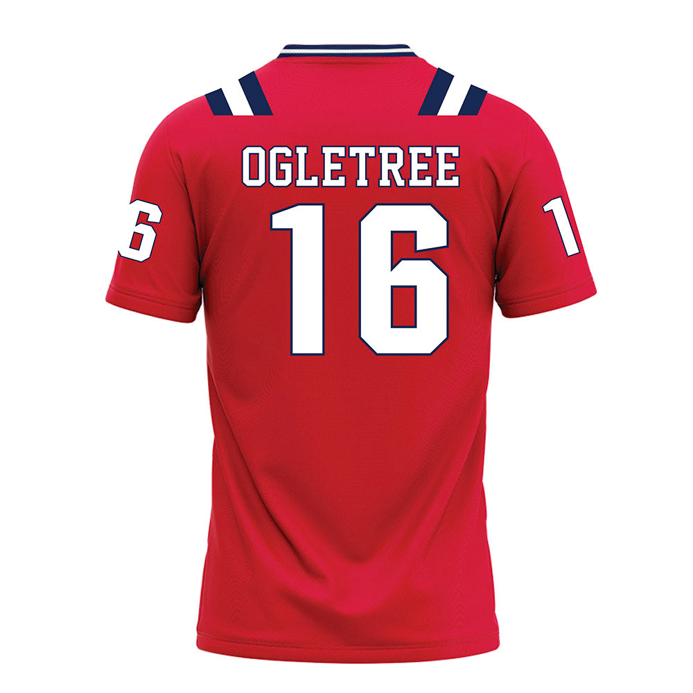 Dayton - NCAA Football : Kolyn Ogletree - Red Football Jersey-1