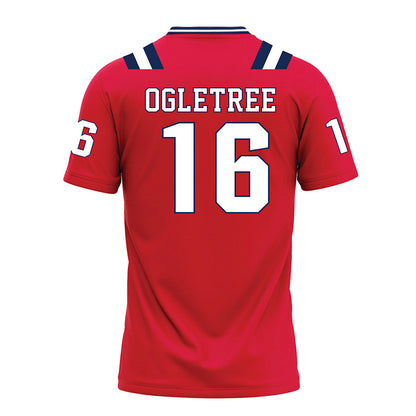 Dayton - NCAA Football : Kolyn Ogletree - Red Football Jersey-1