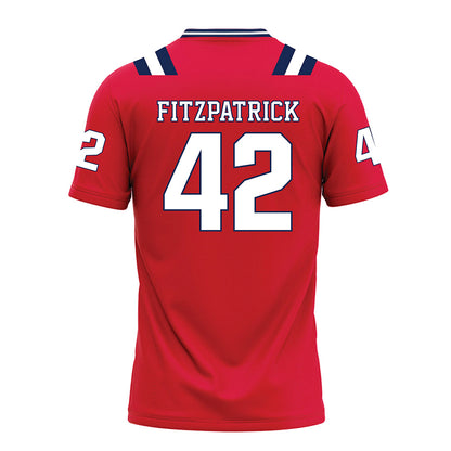 Dayton - NCAA Football : Dillon Fitzpatrick - Red Football Jersey