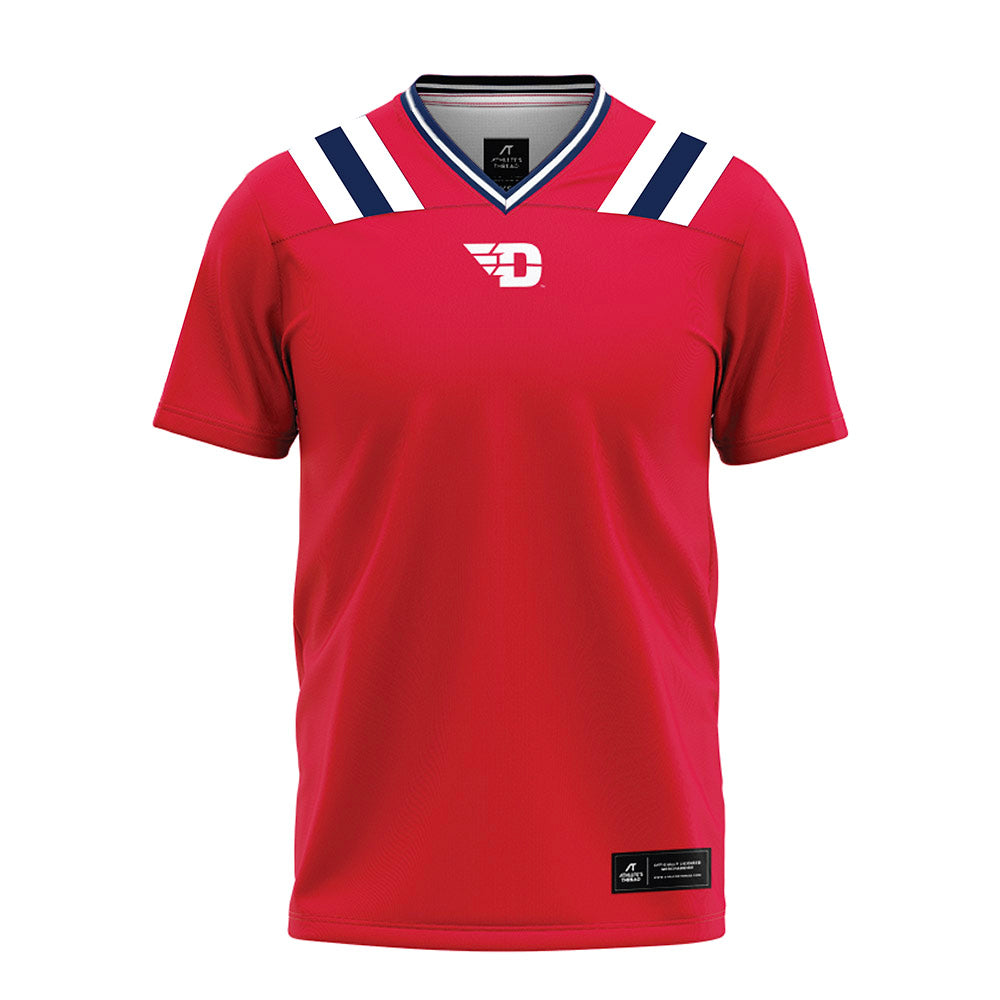 Dayton - NCAA Football : David Piotrowski - Red Football Jersey-0