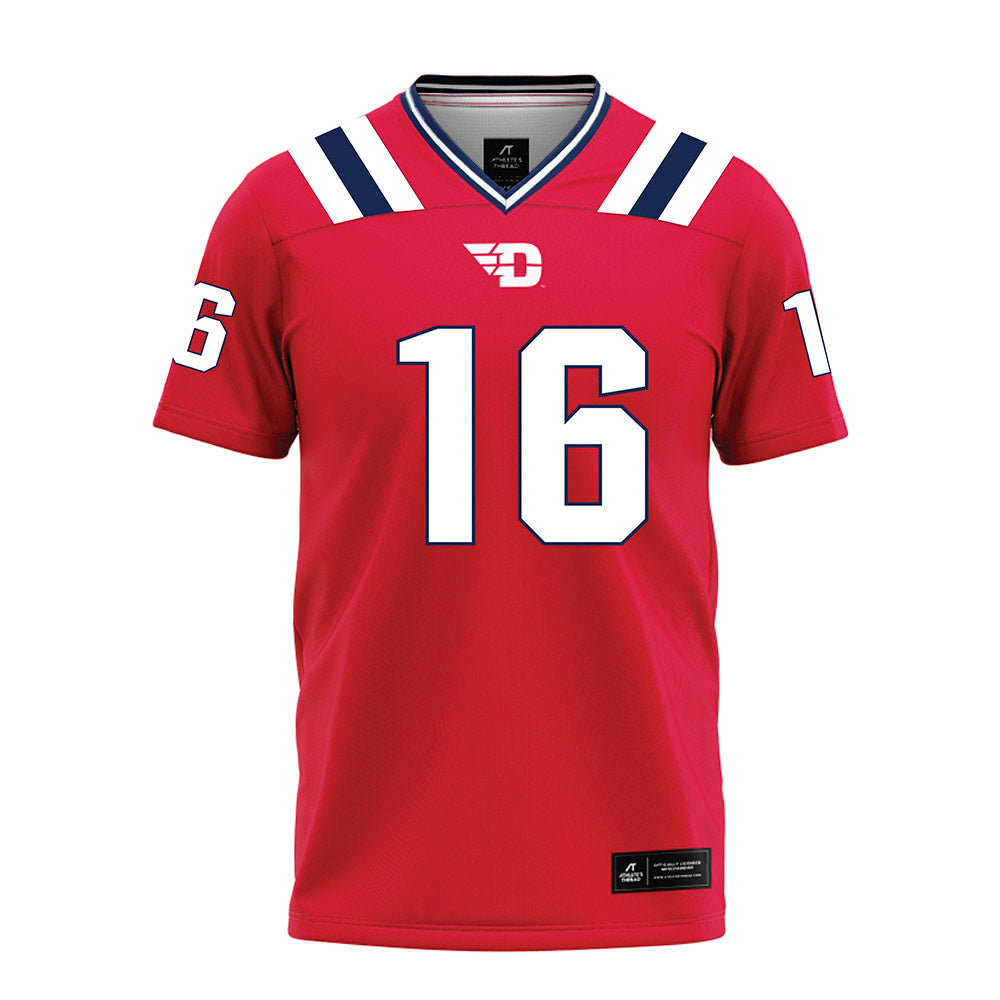 Dayton - NCAA Football : Kolyn Ogletree - Red Football Jersey-0