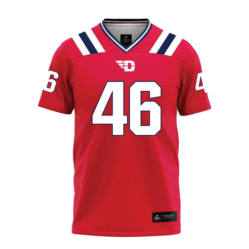 Dayton - NCAA Football : Andrew Vrbancic - Red Football Jersey-0