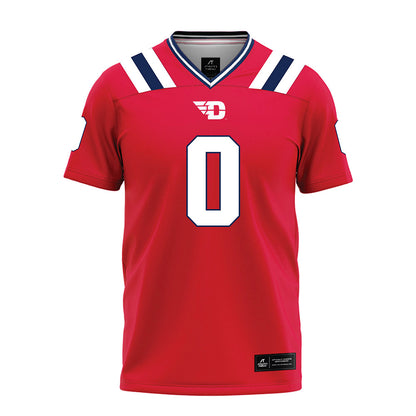Dayton - NCAA Football : Brady Hines - Red Football Jersey-0