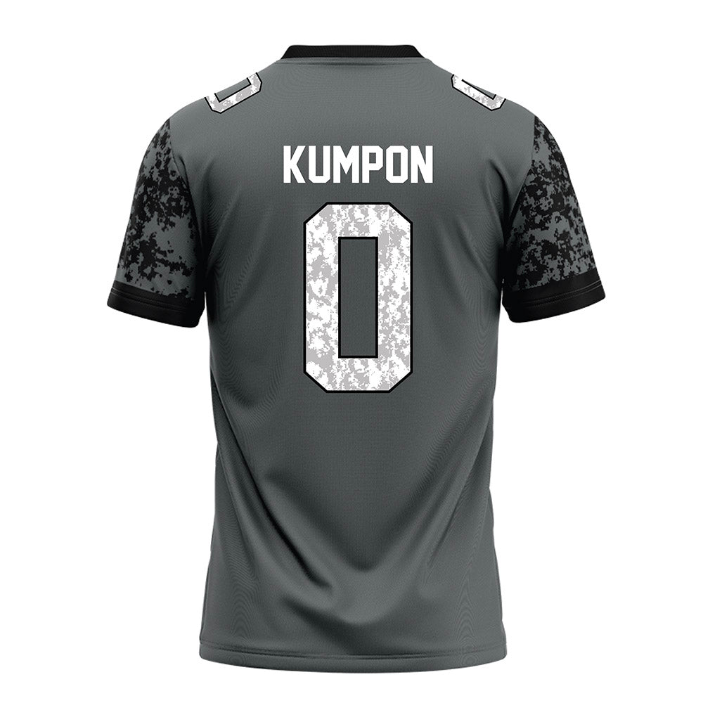 Towson - NCAA Football : Ben Kumpon - Grey Football Jersey-1
