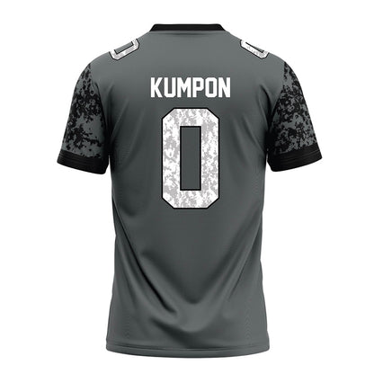 Towson - NCAA Football : Ben Kumpon - Grey Football Jersey-1