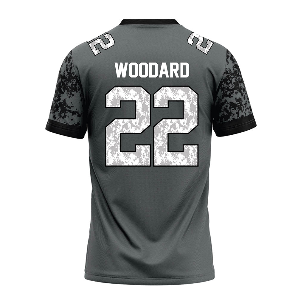 Towson - NCAA Football : Weston Woodard - Grey Football Jersey-1