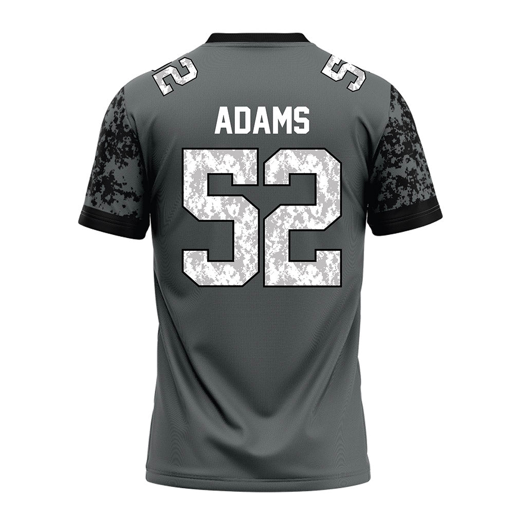 Towson - NCAA Football : RJ Adams - Grey Football Jersey-1