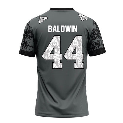 Towson - NCAA Football : Luke Baldwin - Grey Football Jersey-1