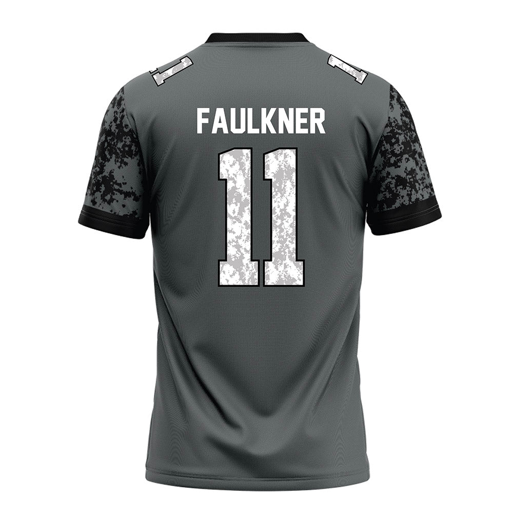 Towson - NCAA Football : Peyton Faulkner - Grey Football Jersey-1