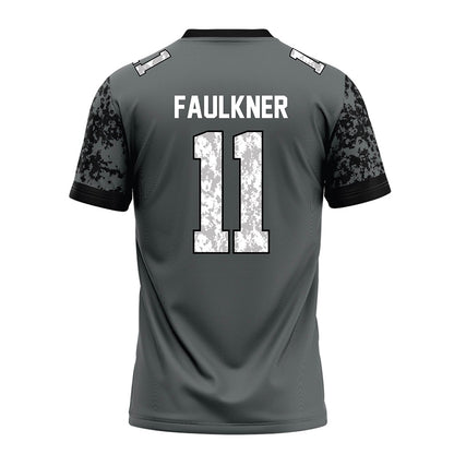 Towson - NCAA Football : Peyton Faulkner - Grey Football Jersey-1