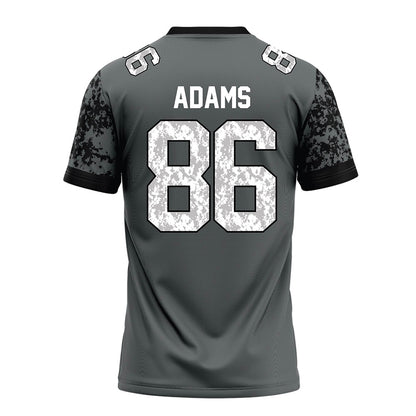Towson - NCAA Football : Benny Adams - Grey Football Jersey-1