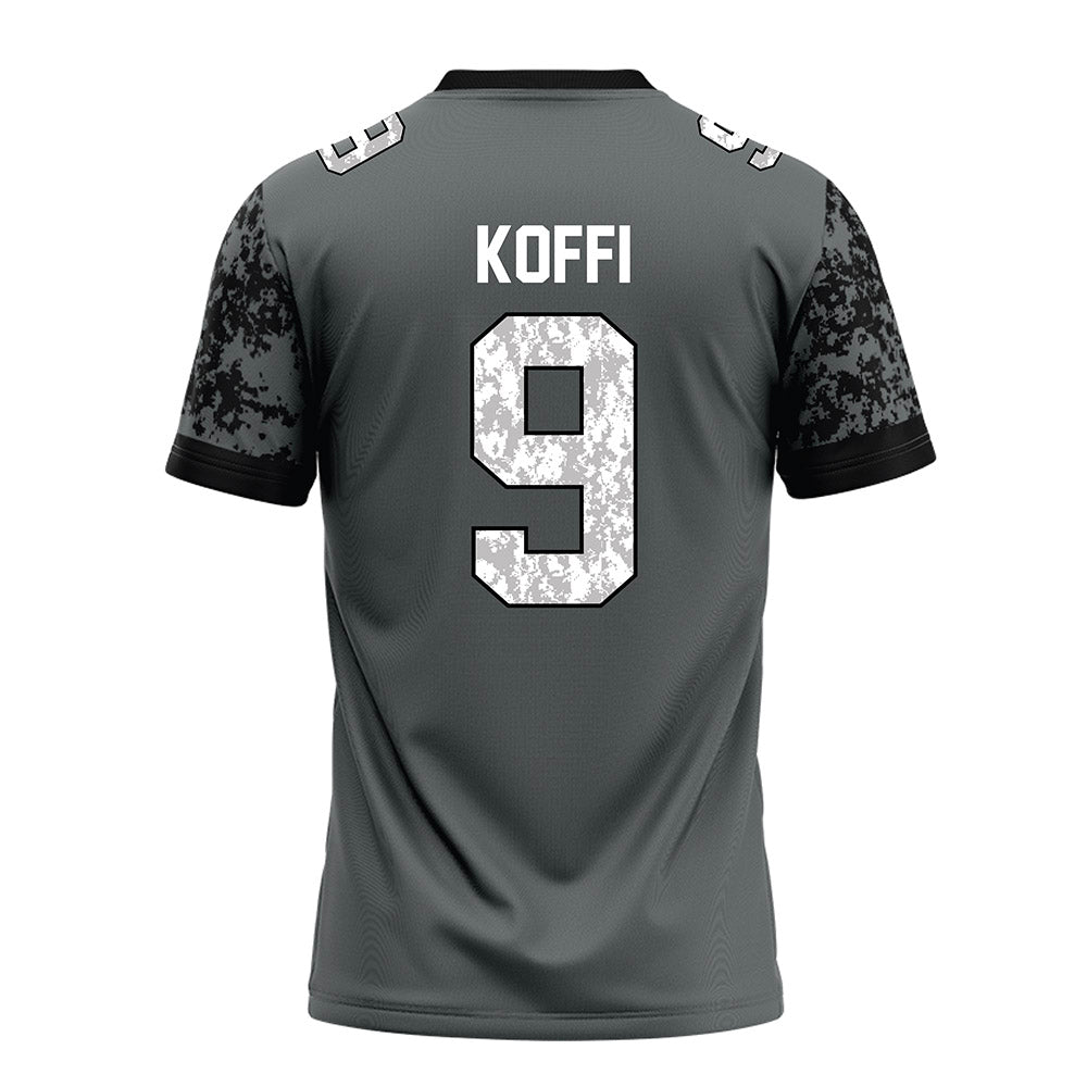 Towson - NCAA Football : Chris Koffi - Grey Football Jersey-1