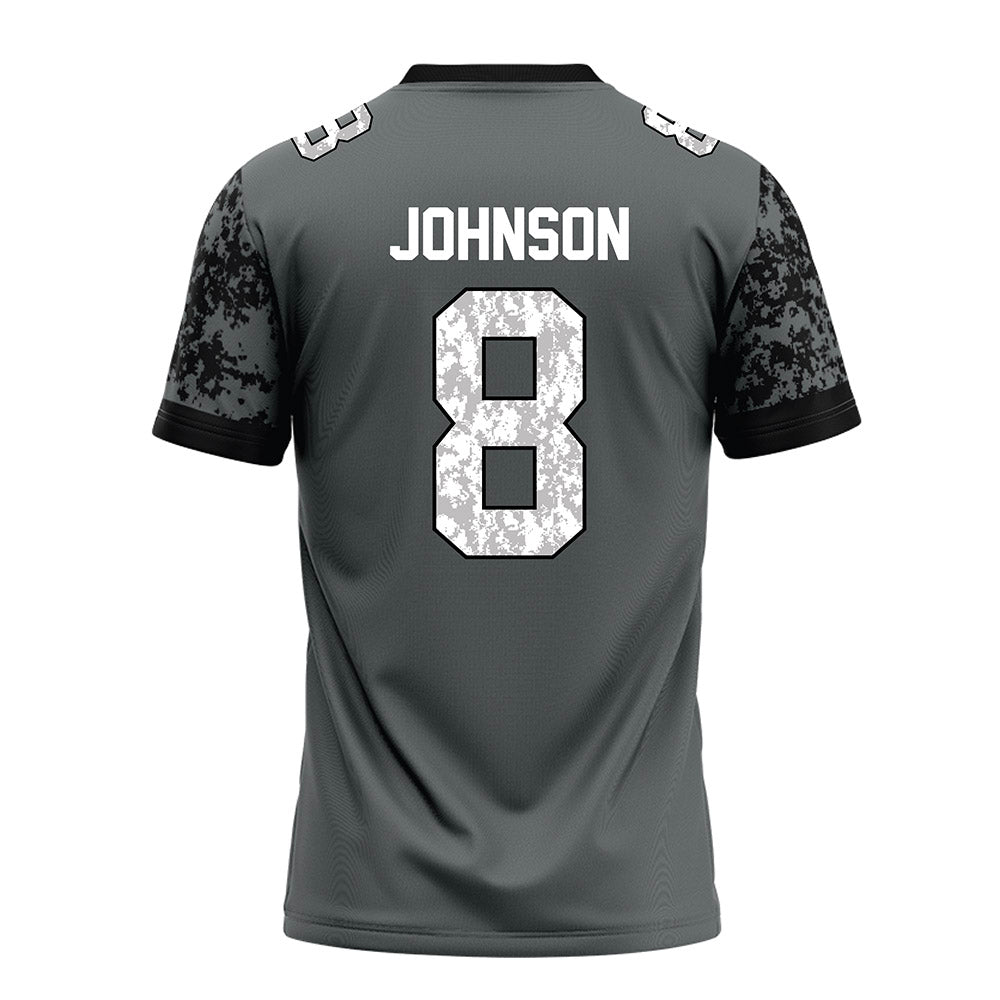 Towson - NCAA Football : Jaydyn Johnson - Grey Football Jersey-1