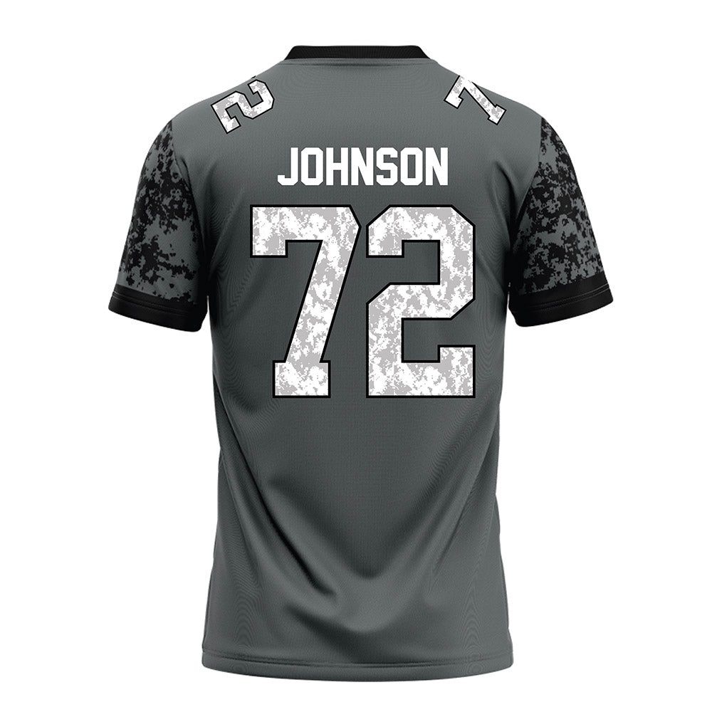 Towson - NCAA Football : Aidan Johnson - Grey Football Jersey-1