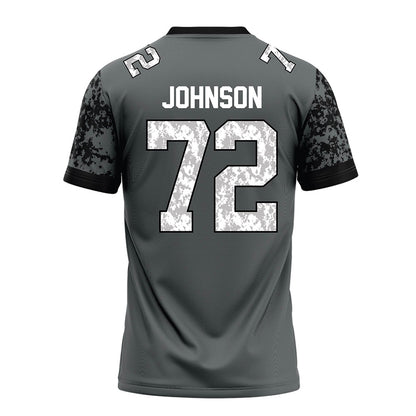 Towson - NCAA Football : Aidan Johnson - Grey Football Jersey-1