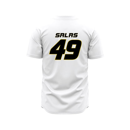 Missouri - NCAA Baseball : Isaiah Salas - White Jersey-1