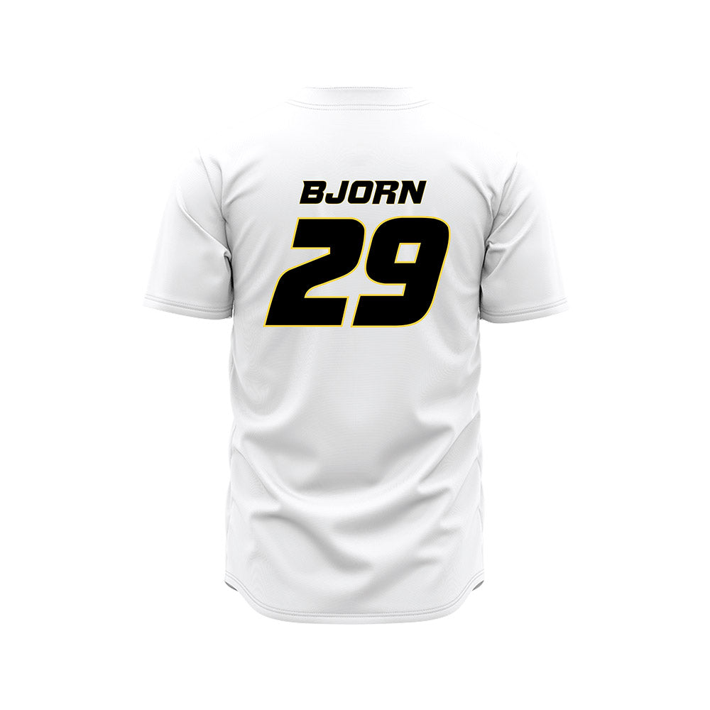 Missouri - NCAA Baseball : Dane Bjorn - White Jersey-1