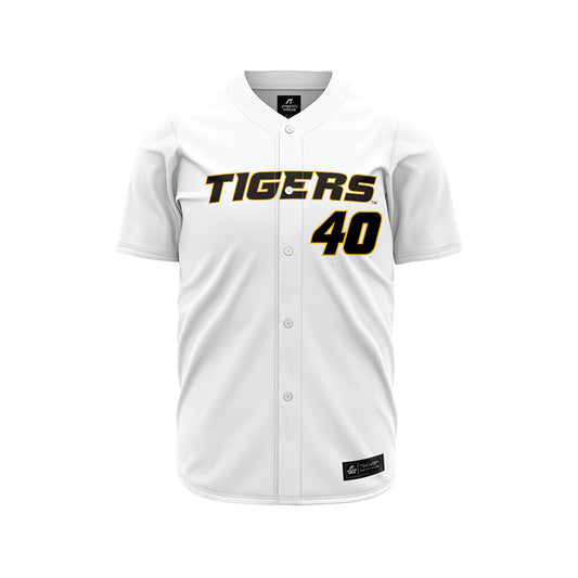 Missouri - NCAA Baseball : Brady Kehlenbrink - White Jersey-0