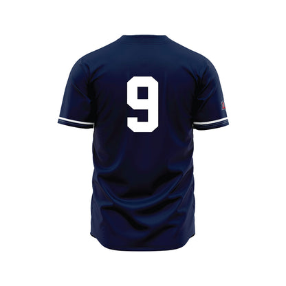 Liberty - NCAA Baseball : Kyle Hvidsten - Navy Jersey-1