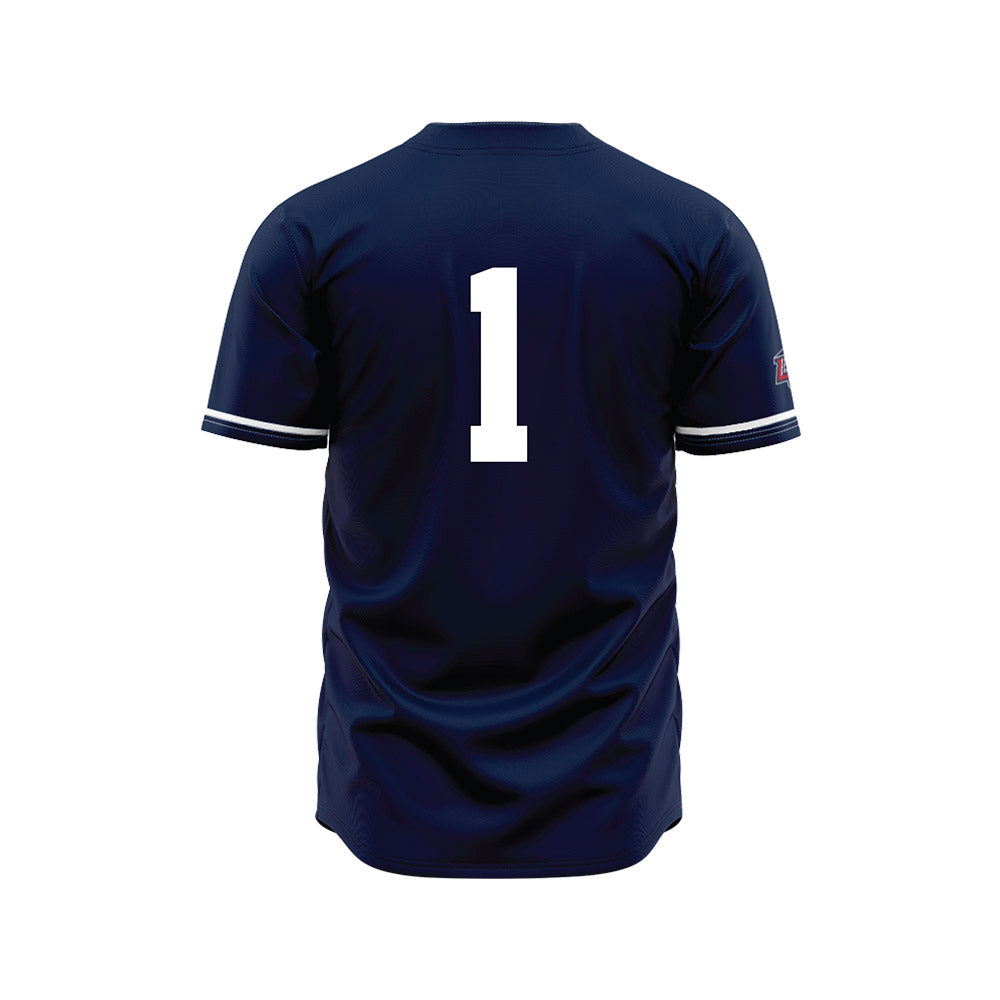 Liberty - NCAA Baseball : Tanner Marsh - Navy Jersey-1