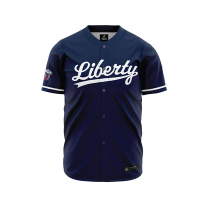 Liberty - NCAA Baseball : Jaedan Carter - Navy Jersey-0