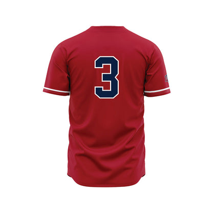 Liberty - NCAA Baseball : Riley Gibson - Red Jersey-1