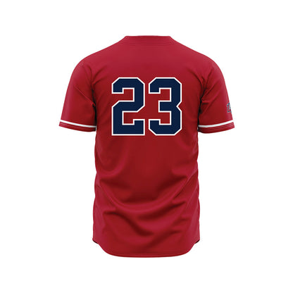 Liberty - NCAA Baseball : Kaleb Williams - Red Jersey-1