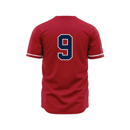 Liberty - NCAA Baseball : Kyle Hvidsten - Red Jersey-1