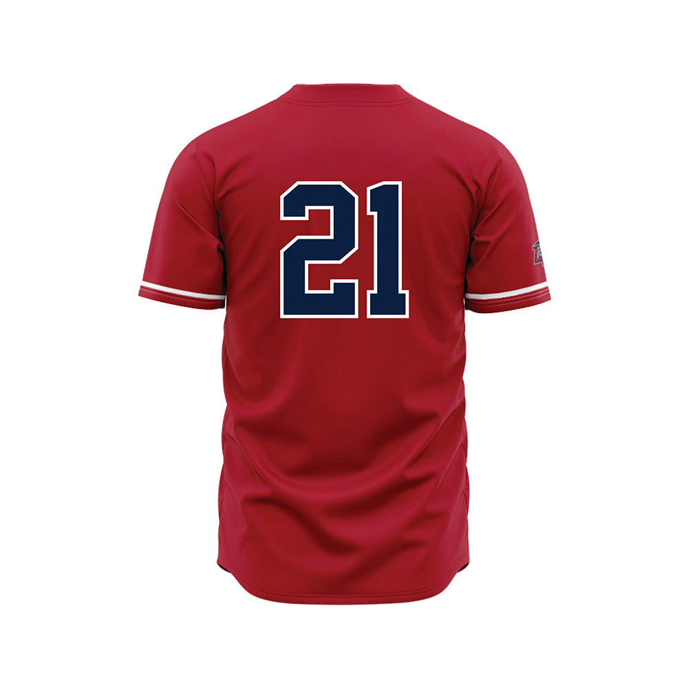 Liberty - NCAA Baseball : Jake Potts - Red Jersey-1