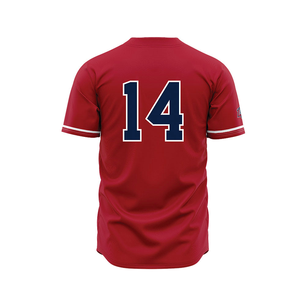 Liberty - NCAA Baseball : Jaxon Lucas - Red Jersey-1