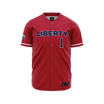 Liberty - NCAA Baseball : Tanner Marsh - Red Jersey-0