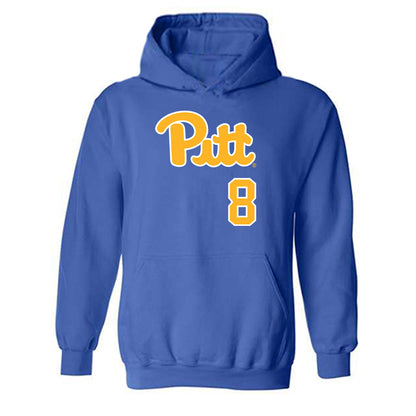 Pittsburgh - NCAA Softball : Kyra Pittman - Classic Shersey Hooded Sweatshirt-0