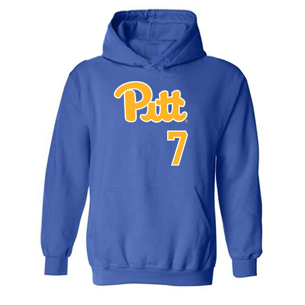 Pittsburgh - NCAA Softball : Luci Moreno - Classic Shersey Hooded Sweatshirt-0