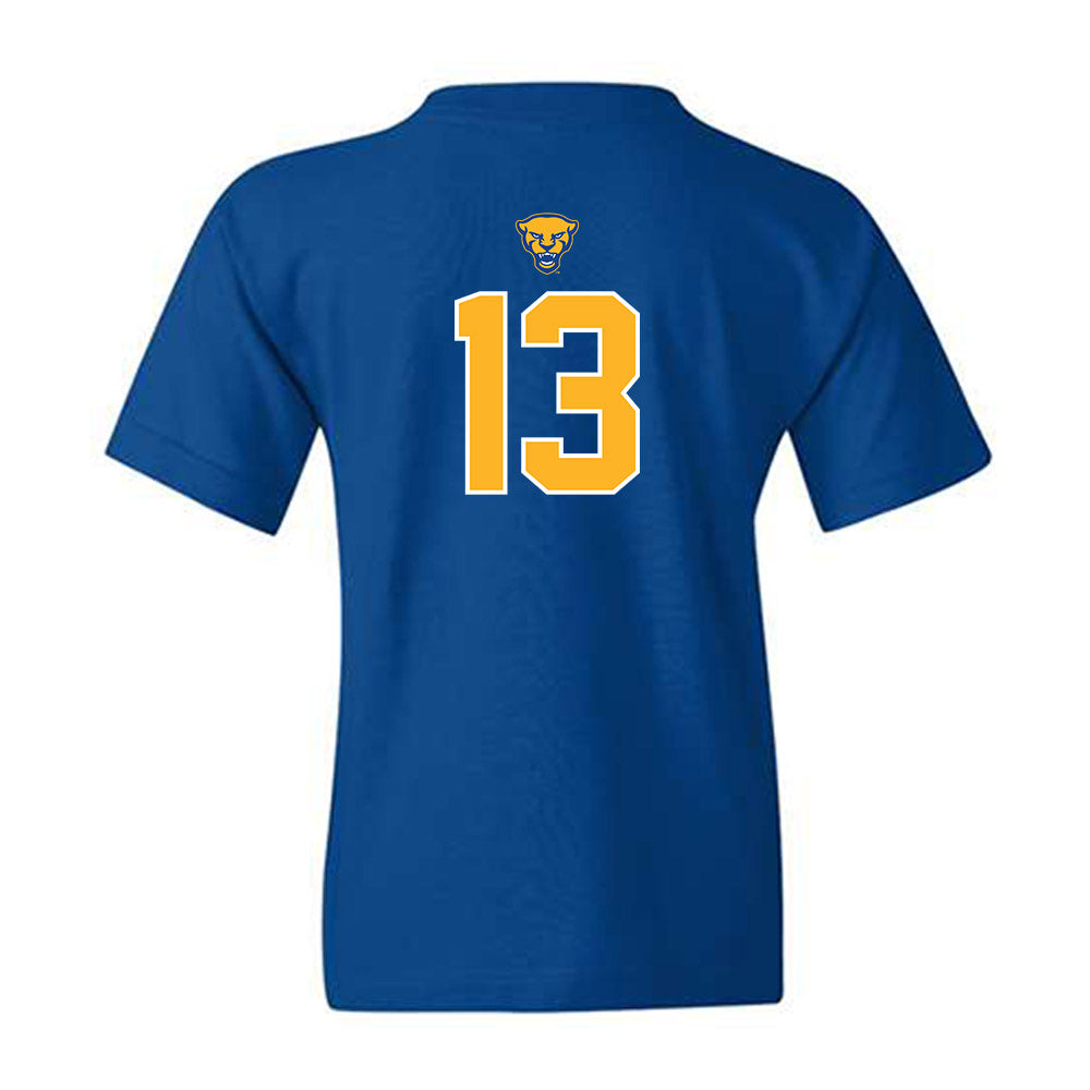Pittsburgh - NCAA Baseball : Julian Irizarry - Classic Shersey Youth T-Shirt-1
